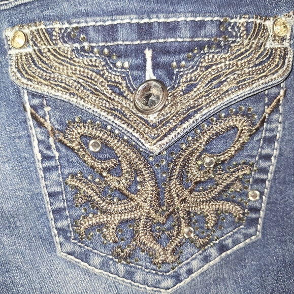 Earl bootcut jewel jeans sz 5 *M1 - Picture 4 of 5